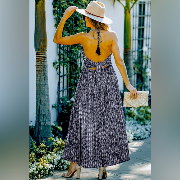 Louie Halter Top Dress - Picture 2 of 3